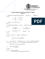 Certamen 1 - Cálculo Integral y Series (2008-2)