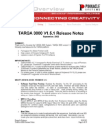 Targa 3Kv1.5.1 ReleaseNotes