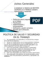 Requisitos Generales