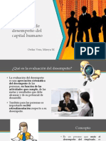 Evaluación de Desempeño Del Capital Humano