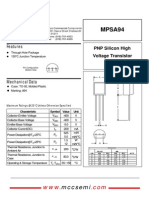 MPSA94 Datasheet