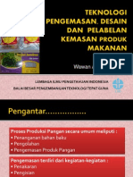 Pengemasan Produk Makanan