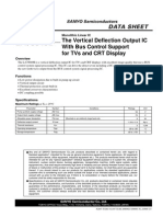 LA78040B Vertical Deflection Output IC