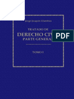 Llambias, Jorge J - Tratado de Derecho Civil Parte General - Tomo I PDF