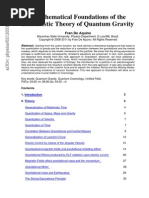 Download Mathematical Foundations of the Relativistic Theory of Quantum Gravity by Fran De Aquino SN21561154 doc pdf