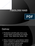 Fisiologi Haid