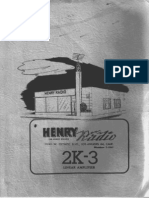 Henry 2K-3 RF Linear Amplifier