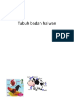 Tubuh Badan Haiwan