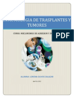 Inmunologia de Tumores y Trasplantes