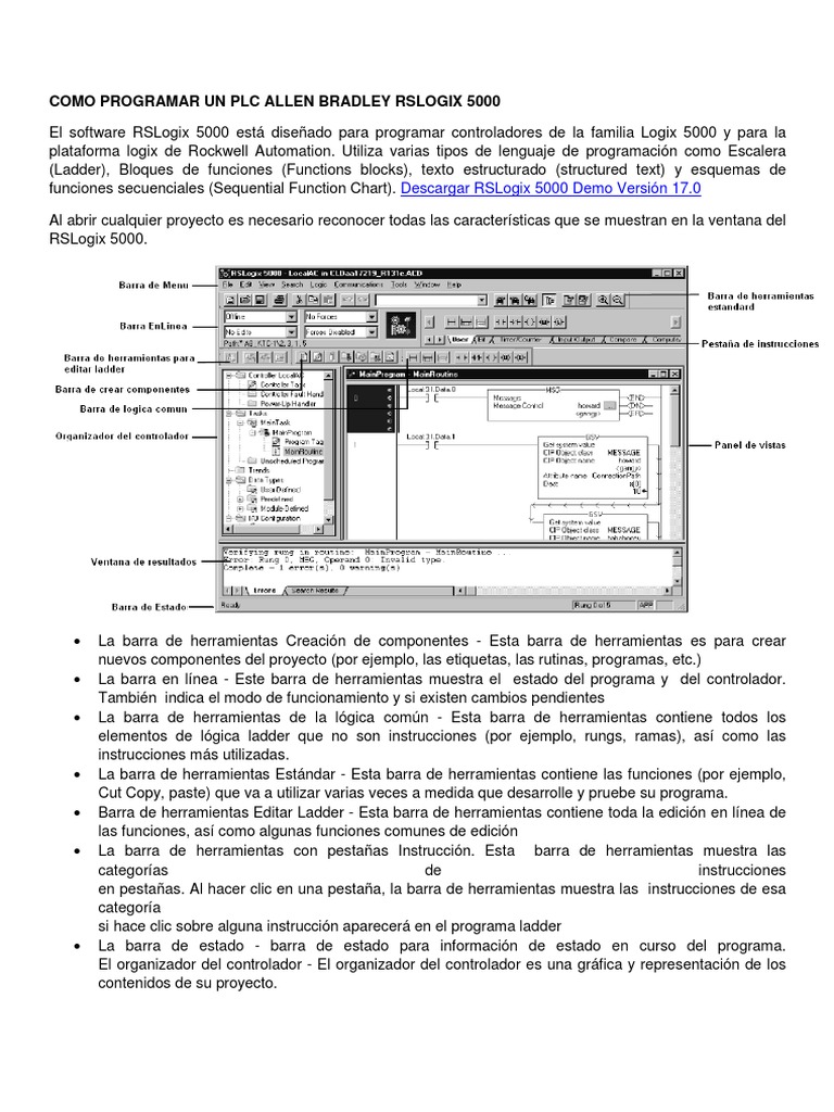 Como Programar Un PLC | PDF | Lenguaje de programación | Software