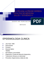 Epidemiología clínica en la Facultad de Medicina de la Universidad Privada Antenor Orrego