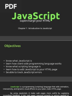 Introduction To JavaScript