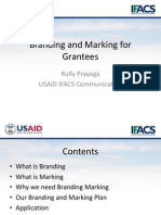 Branding and Marking for Grantees
