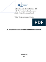 Monografia WALTER TIYOZO LINZMAYER OTSUKA Responsabilidade Jurídica da Pessoa Jurídica