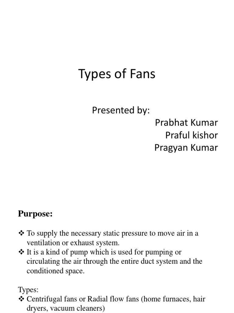 types-of-fans-pdf-electromechanical-engineering-applied-and