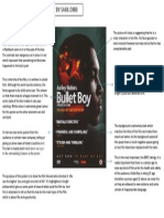 Poster Analysis - Bullet Boy by Saul Dibb