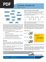 Availability, Reliability, SIL: Mean Time Between Failures (MTBF)