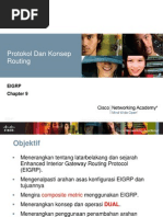 Protokol Dan Konsep Routing: Eigrp