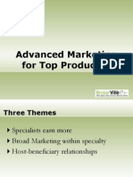 Advanced Marketing for Top Producers