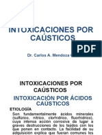 Intoxicaciones Por Causticos