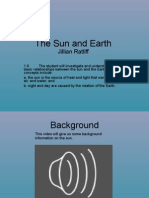 The Sun and Earth