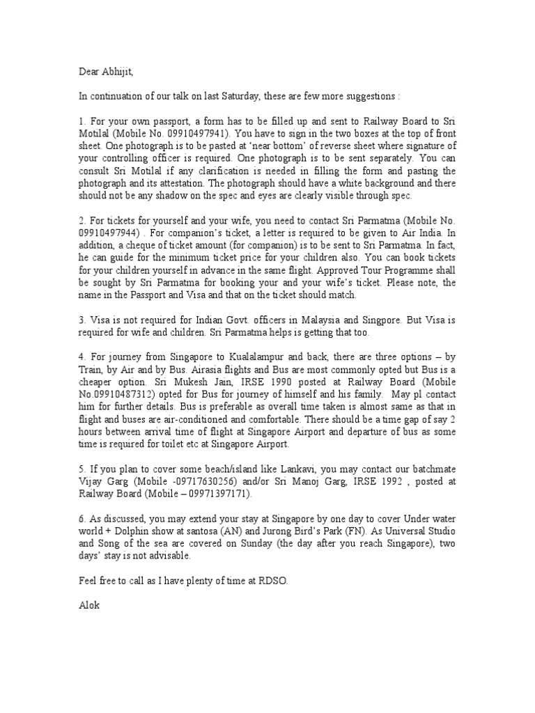 Dear Abhijit | PDF