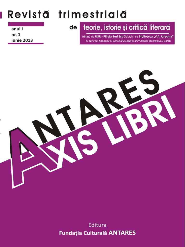 Antares - Axis Libri Nr. 1 | PDF