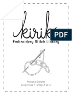 Embroidery Stitch Guide