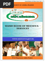 Mee Seva Hand Book Final