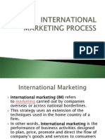 Inetrnational Marketing Process