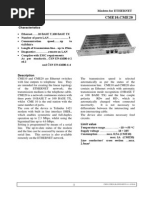 CME10, CME20: Characteristics