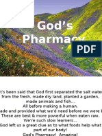 God's Pharmacy, Powerful POWER POINT PRESENTATION