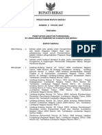 2012-10!17!17-22 Perbu 2 2007 TTG Penetapan Jabatan Fungsional Lingkungan Pemerintah Kabupaten Berau