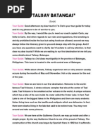 Tour Guide Script and Format Guide | PDF