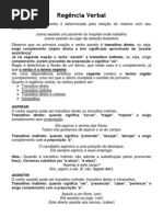 Regência Verbal