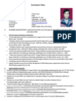 Curriculum Vitae: A Personal History
