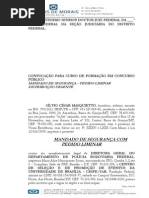 Mandado de segurança - Silvio