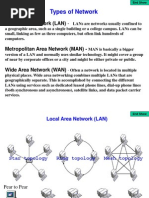 Types of Network: Local Area Network (LAN)