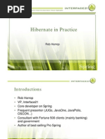 Hibernate in Practice