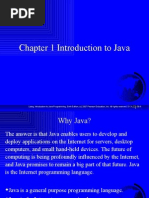 Chapter 1 Introduction To Java