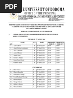 Download Timetable for Academic Staff Interview by Geofrey Adroph SN215701974 doc pdf