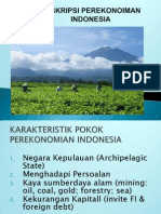 Kharakteristik Perekonomian Indonesia