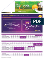 BathParkRide DownloadableTimetable PDF