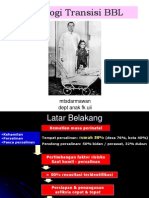 Kesehatan Anak Klasikal Medik D DR Mts Darmawan Fisiologi Transisi BBL