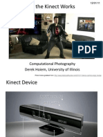 Lecture 25 - How the Kinect Works - CP Fall 2011