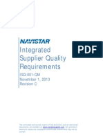 Navistar Integrated Supplier Quality Requirements
