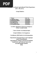Download A Report on Rural Agricultural Work Experience by Prit Ranjan Jha SN2157396 doc pdf