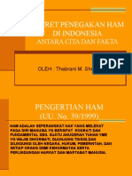 Potret Penegakan Ham Di Indonesia: Antara Cita Dan Fakta