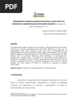 Treinamento e desenvolvimento como aspectos essenciais à administração de recursos humanos