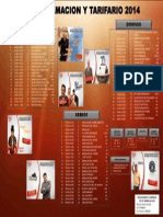 Programacion y Tarifario 2014 PDF